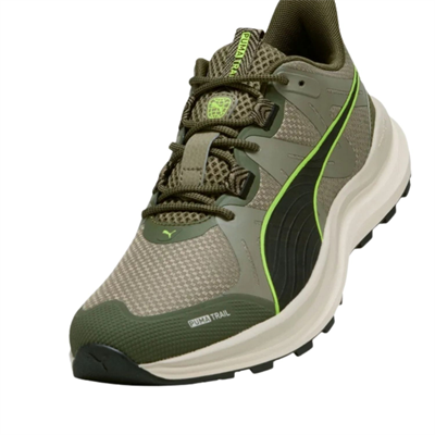 Puma Reflect Lite Trail Erkek Yeşil Yol Koşusu Ayakkabısı