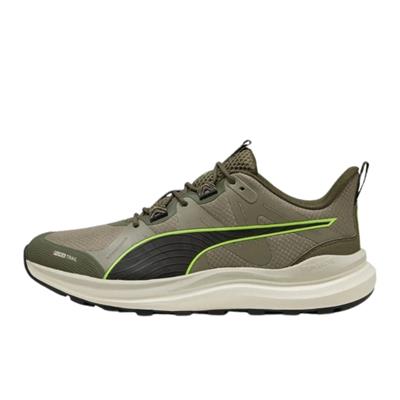 Puma Reflect Lite Trail Erkek Yeşil Yol Koşusu Ayakkabısı