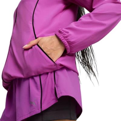 Puma Run Velocity Woven Kadın Mor Koşu Ceketi