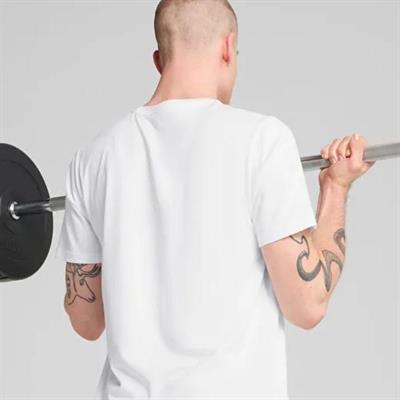 Puma Tad Ess Solid Cat Lc Erkek Beyaz Koşu Tişört