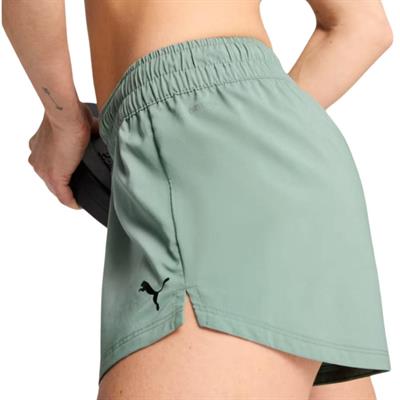Puma Tad Essential 3 Woven Kadın Yeşil Koşu Şortu
