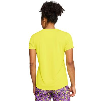 Puma Tad Essential Crew Kadın Sarı Koşu Tişört