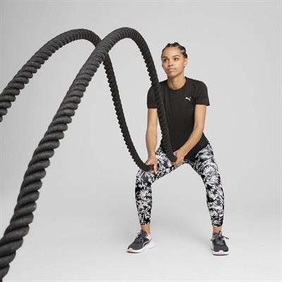 Puma Tad Essential Crew Kadın Siyah Koşu Tişört