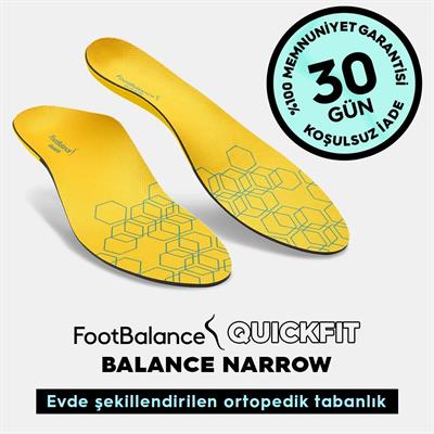 QUICKFIT BALANCE narrow - ortopedik tabanlık