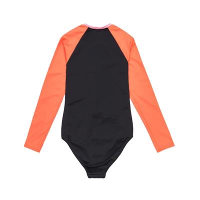 Roxy Colorblock Onesie Kız Çocuk Siyah Likra