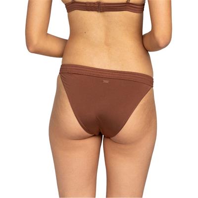 Roxy Silky Island Bikini Altı - Kahve