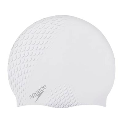 Speedo Bubble Active Yüzücü Bonesi - Beyaz