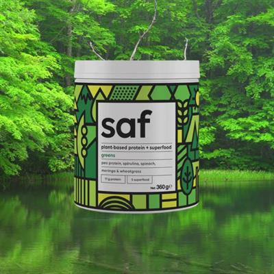 Saf Protein Superfood Mix Greens Bitkisel Protein Tozu (360 g)