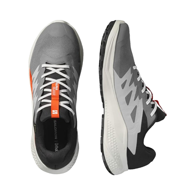 Salomon Alphaglide Gore-Tex Erkek Gri Patika Koşusu Ayakkabısı