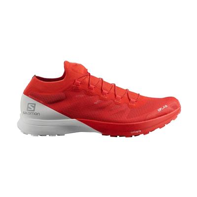 Salomon Unisex Patika Koşusu Ayakkabısı S/Lab Sense 8 Kırmızı/Beyaz