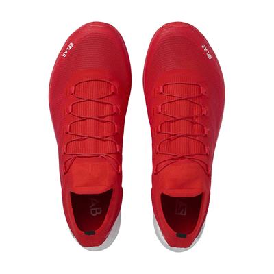 Salomon Unisex Patika Koşusu Ayakkabısı S/Lab Sense 8 Kırmızı/Beyaz