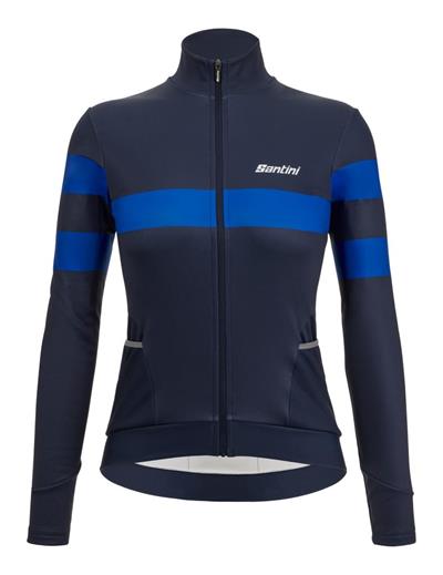 Santini Coral Bengal Kadın Termal Kışlık Bisiklet Forması 3W216175CORALBENG