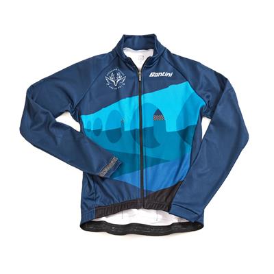 Santini Deep Winter Termal Erkek Kışlık Bisiklet Forması Richmond Cycles 9C216075DEEP