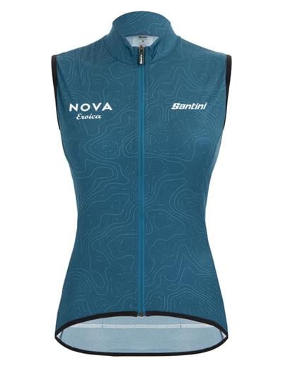 Santini EROICA NEBULA OPERA Kadın Rüzgarlık Yelek ER542L75NEBULOPER