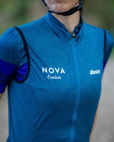 Santini EROICA NEBULA OPERA Kadın Rüzgarlık Yelek ER542L75NEBULOPER