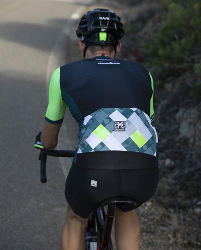 Santini Ironman SS Jersey Erkek Kısa Kol Forma 9I94075RVIS Ironman VIS Design