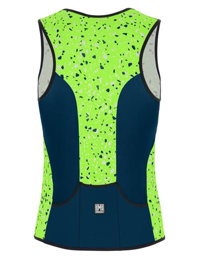 Santini Sleek Design Pietra Tri Top Triathlon Atlet 1T6300SLEEKPIET