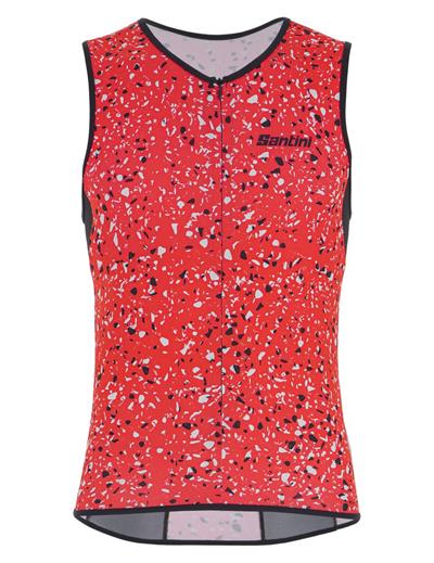 Santini Sleek Desing Pietra Tri Top Triathlon Atlet