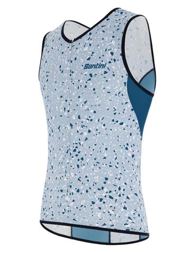 Santini Sleek Tri Top Sleveless Triathlon Atlet 1T6300SLEEKPIET