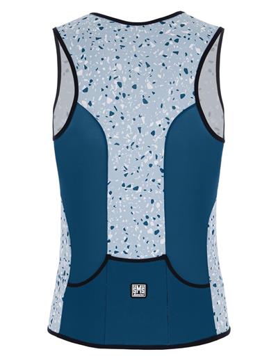 Santini Sleek Tri Top Sleveless Triathlon Atlet 1T6300SLEEKPIET