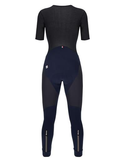 Santini VEGA DRY Kısa Kollu Kışlık Kadın Su Geçirmez Bisiklet Taytı 3W1182C3WVEGADRY