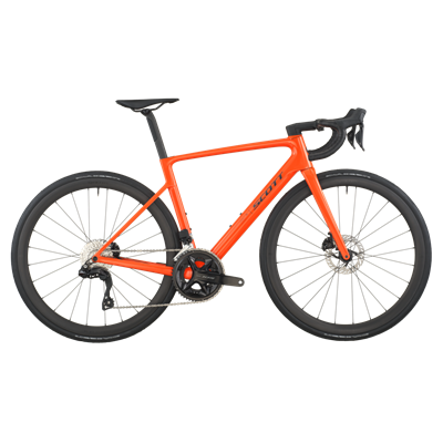Scott Addict RC 30 Karbon Yol Bisikleti Flame Orange 2026
