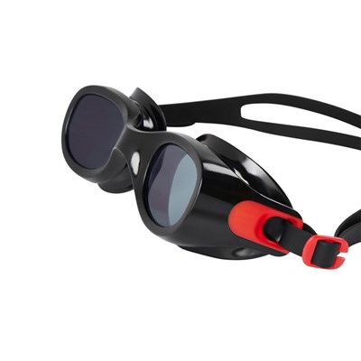 Speedo Futura Classic Yüzücü Gözlüğü - Kırmızı/Duman