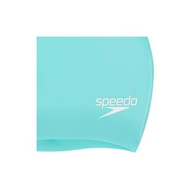 Speedo Long Hair Cap Au Green Unisex Yeşil Yüzücü Bonesi
