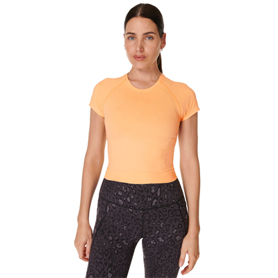 Sweaty Betty Athlete Crop Seamless Workout Koşu T-shirt
