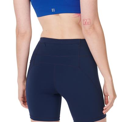 Sweaty Betty Power 6 Biker Shorts Kadın Beyaz Koşu Şortu