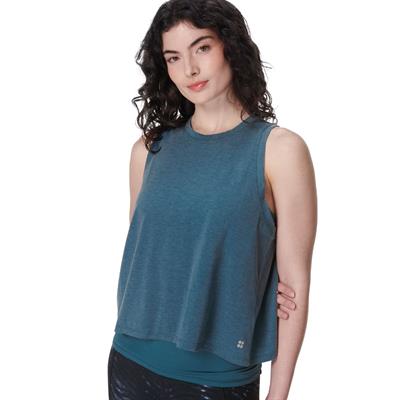 Sweaty Betty Soft Flow Double Up Bra Tank Kadın Fitness Bra