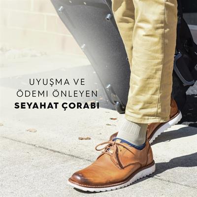 TS5 Seyahat Çorabı Siyah