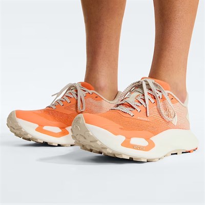 The North Face W Vectiv Enduris 4 - Citrus Rust-Calacatta