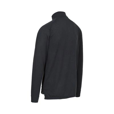 Trespass Wise360 - Adults 1/2 Zip Baselayer Top Unisex Siyah İçlik Üst