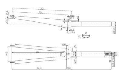 Vona X9 Alüminyum Yol Sabit Maşa