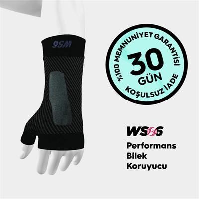 WS6 Performans Bilek Koruyucu Siyah