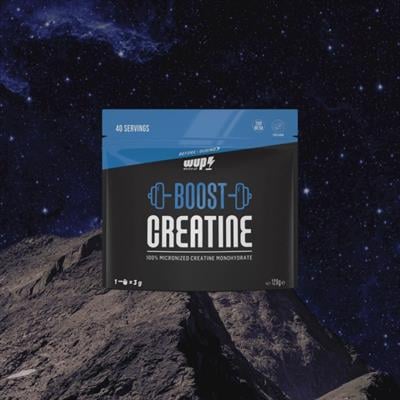WUP Boost Creatine Saf Mikronize Kreatin Monohidrat (120 gr 40 Servis)