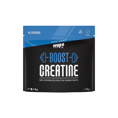 WUP Boost Creatine Saf Mikronize Kreatin Monohidrat (120 gr 40 Servis)