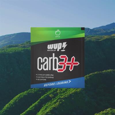 WUP Carb3+ Elektrolit ve Karbonhidrat Tozu Elmalı Kutu (24 Adet)