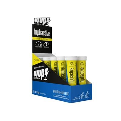 WUP Hydractive Elektrolit ve Kafeinli Efervesan Tablet Limonlu Kutu (10x20 Tablet)