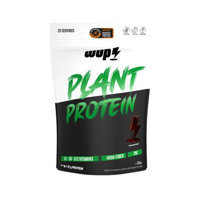 WUP Plant Protein Kakao Aromalı (600 gr 20 Servis)