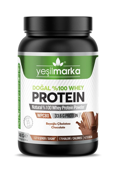 Doğal Whey Protein Tozu - Beyoğlu Çikolatası 748 gr