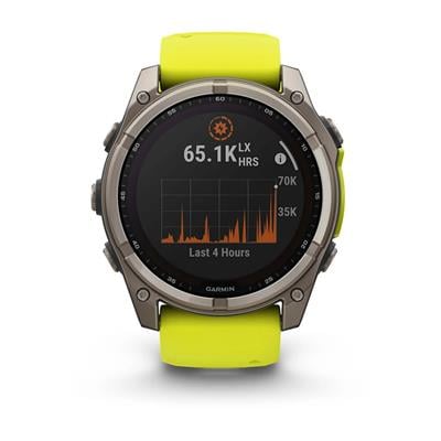 Garmin Fenix 8 - 51 mm Solar Sapphire - Titanyum GPS Akıllı Saat