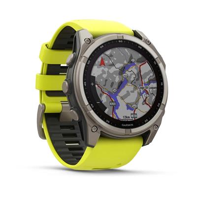 Garmin Fenix 8 - 51 mm Solar Sapphire - Titanyum GPS Akıllı Saat
