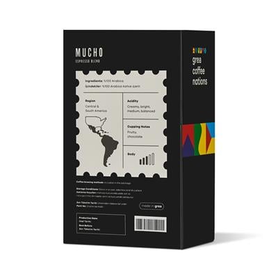 Grea Coffee Nations Mucho Espresso Blend Kahve
