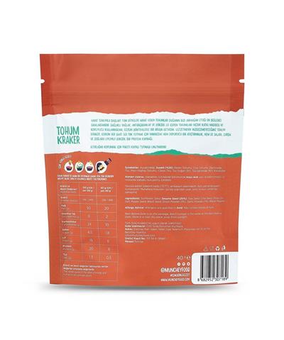 Munchey Soğan ve Sarımsaklı Tohum Kraker 6lı Paket