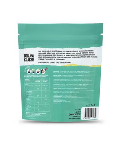 Munchey Zeytinli Tohum Kraker 6lı Paket