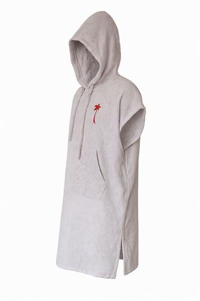 Pura Vida Basic Havlu Panço Unisex - Rock Gray