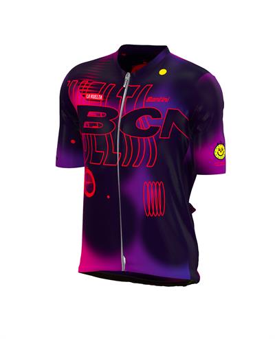 Santini Barcelona Kısa Kol Forma  RE94075CLV23BCN