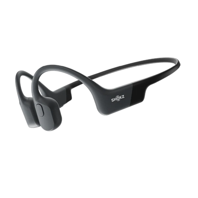 Shokz Openrun Kemik İletimli Bluetooth Kulaklık / Siyah / Standart